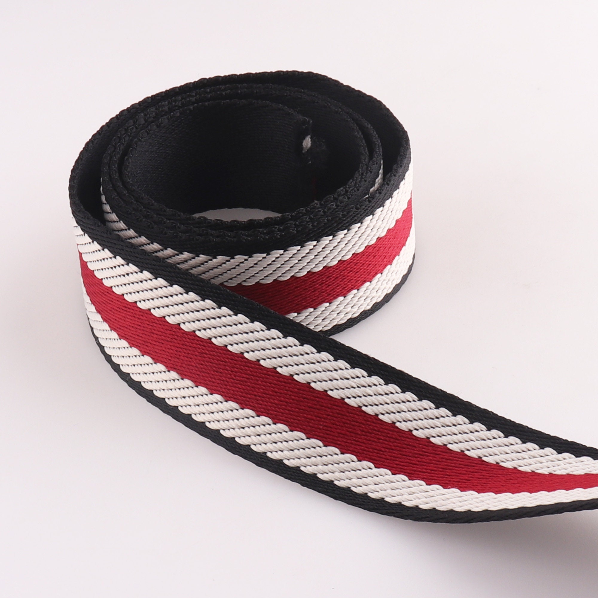 RRYPBOVG Nylon Gurtband 38mm Bedruckt - 1/2/5 Yards Bunte Jacquardbänder Für DIY & Näharbeiten