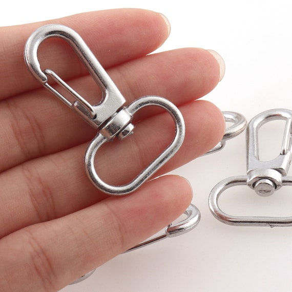 Metal Carabiner Clip Keyring Keychain Key Ring Chain Holder 