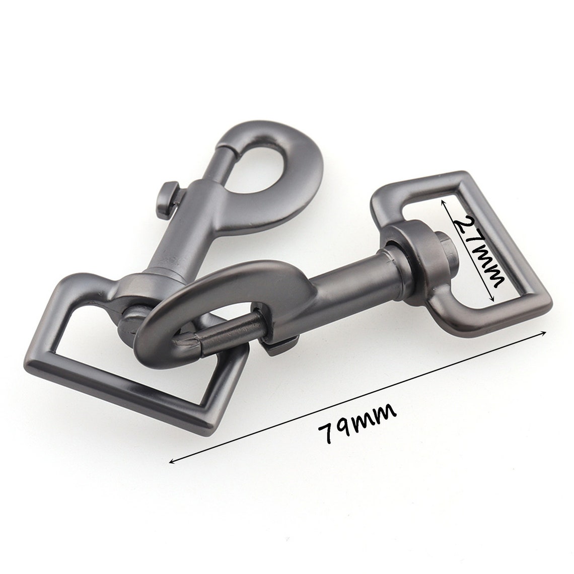 2pcs Large Metal Buckle Hardware Sets Durable Cat Lead Straps Etsy UK