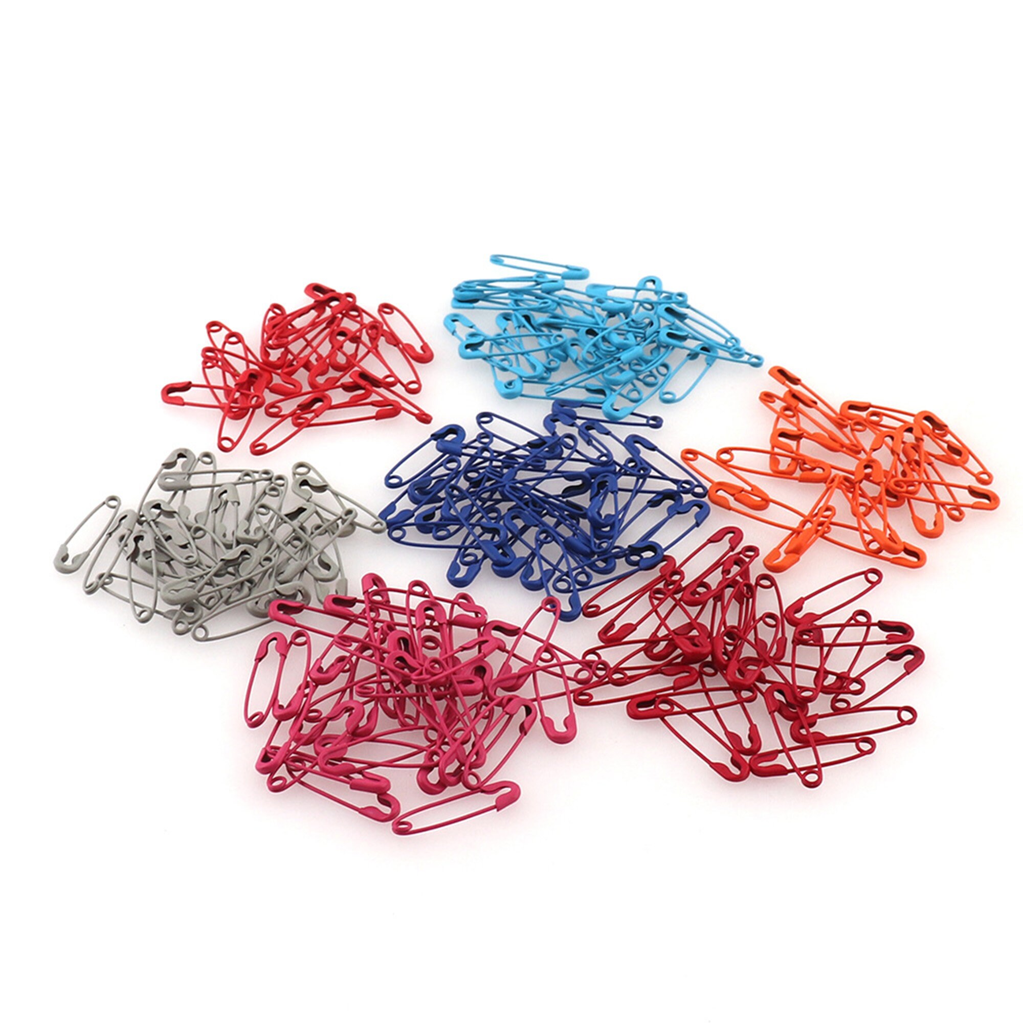 100pcs pines de metal mezcla color peque o seguridad metal clips de