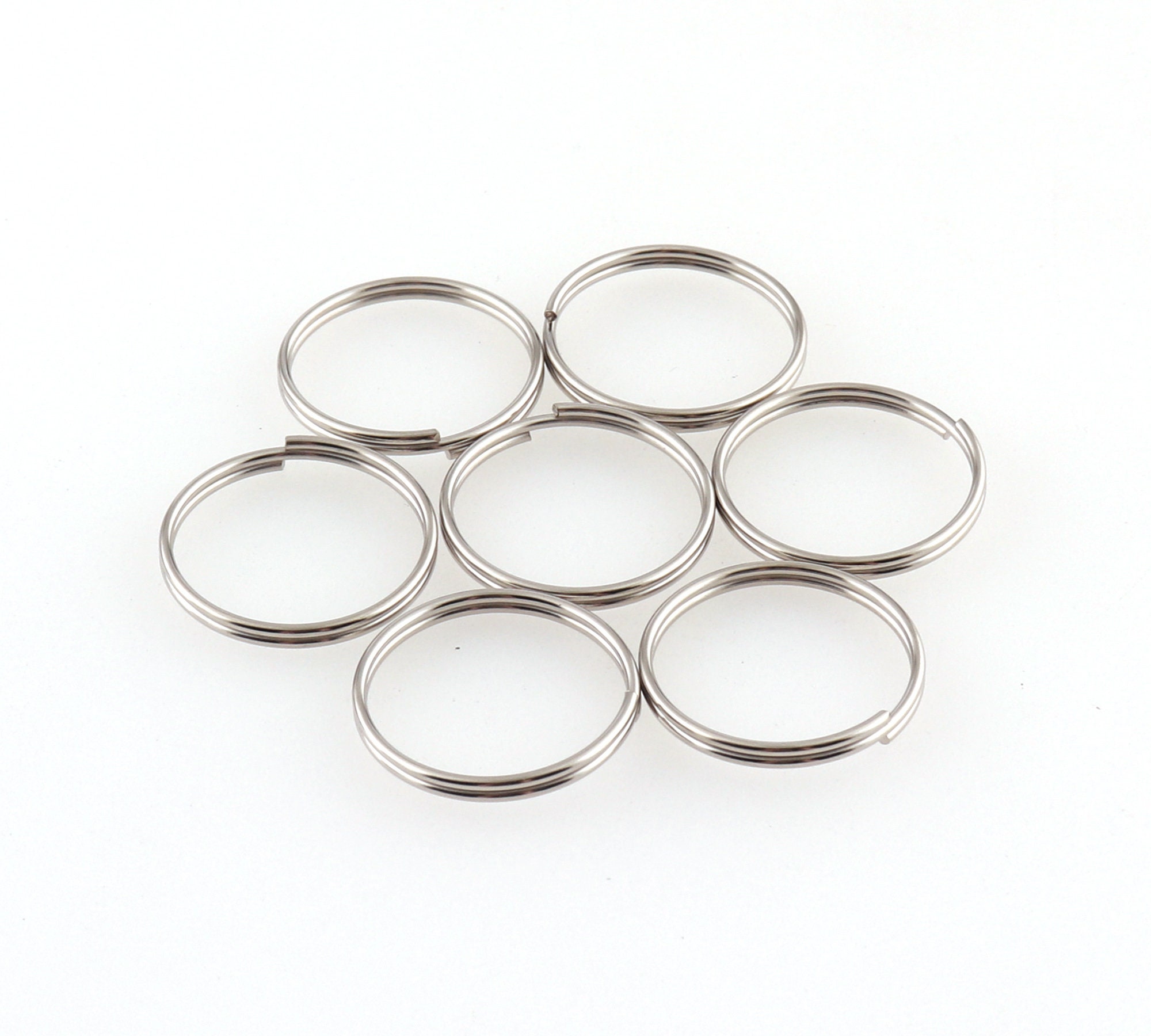 Key Rings Key Chain Charm Clasp Supplies,jump O Rings Loop Metal Key