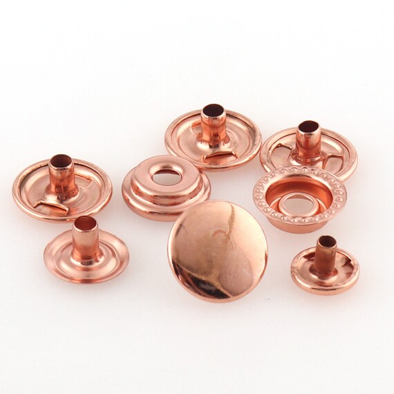 Deebeel KY529 Lega Di Zinco Placcatura Eco-friendly Bottoni A Pressione Per Piumino Decorativo Per Cucire Fibbia A Pressione - Foto 8