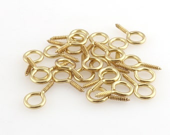 300 Pezzi Ganci A Vite Con Occhiello - 17.7x8.8mm, Argento, Per Fai Da Te, Artigianato E Bijoux - Foto 12