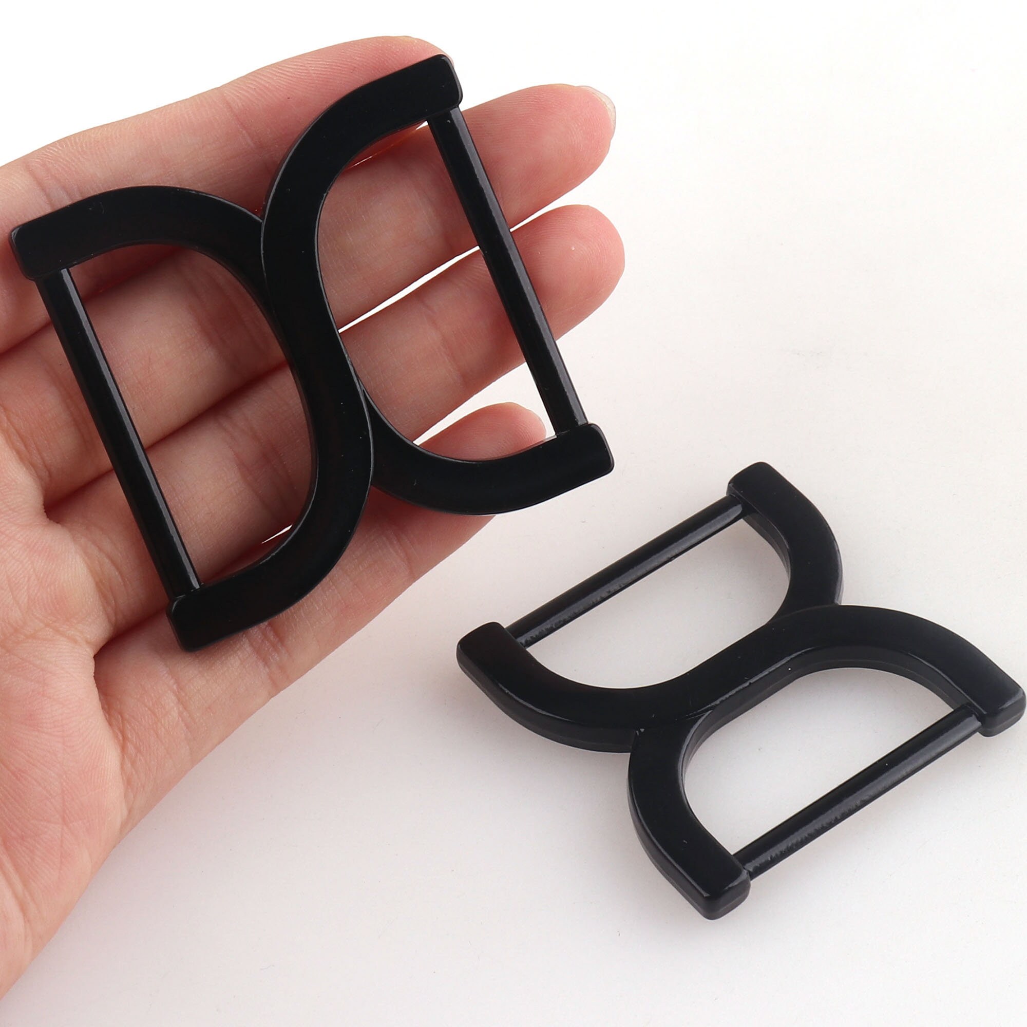 Ruikcoll Fibbia per cintura, fibbie a rullo in metallo, per cinturino, borsa, accessori fai da te, argento, set da 40