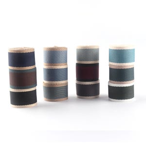 Cotton webbing 1.5&quot;(38mm) width High Quality Canvas Ribbon Polyester Cotton Webbing Knapsack Strap Sewing Bag handles Belt Accessories