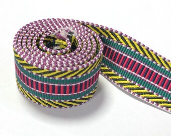 38 mm breed canvas lint polyester katoen singelband riem naaitas riem accessoires outdoor rugzak tas onderdelen: