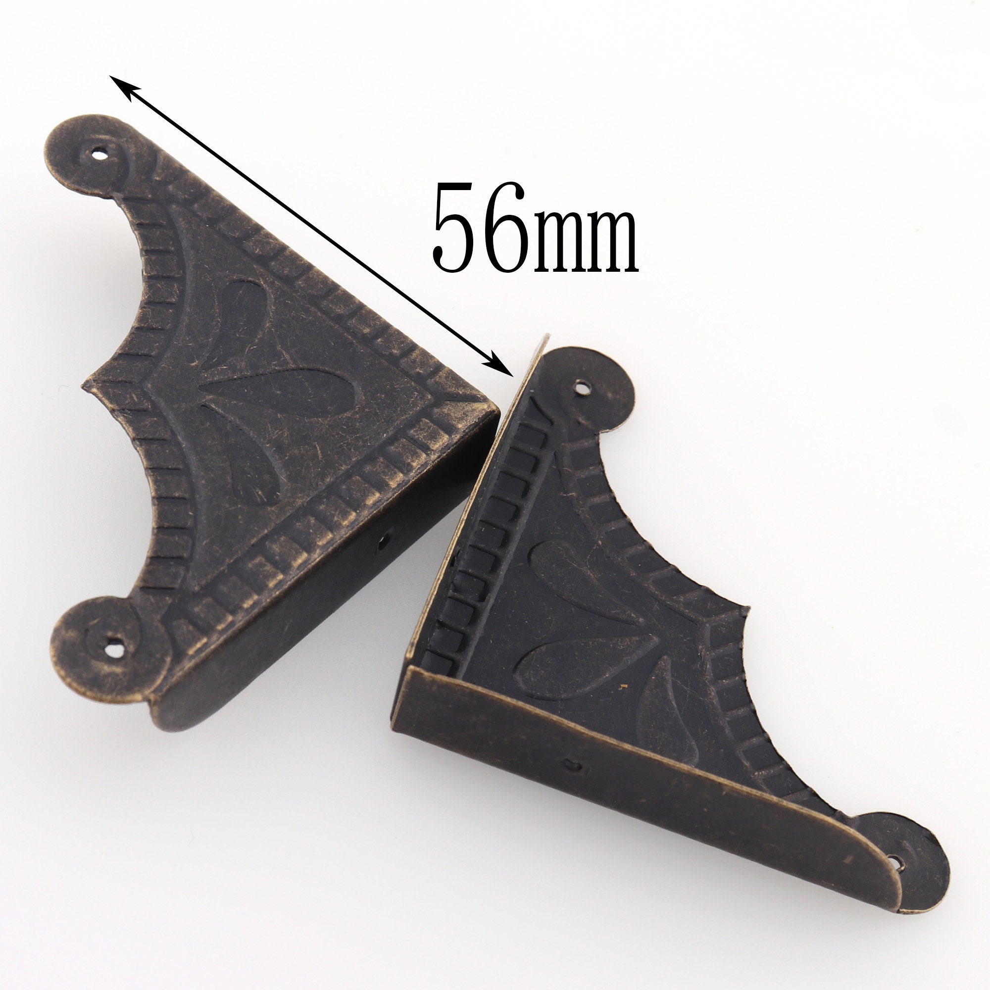 Metal Vintage Book Corner Protector Book Scrapbook 565613mm Etsy