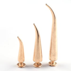 Bullet Punk Spikes, Metallschraubkegel zurück für Lederhandwerk, Kugel Nieten, verschiedene Größe, wählen Sie Ihr mögen