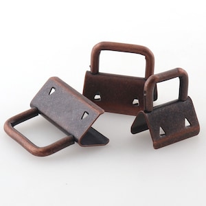 Key fob Hardware Keychain keyrings Ribbon Key Fobs For Leather/Webbing More size