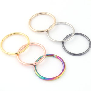 O-Rings  Wide Metal O Rings - Bag Hardware Metal O Rings,spring o ring clasps spring gate ring purse o ring round ring push gate snap hook