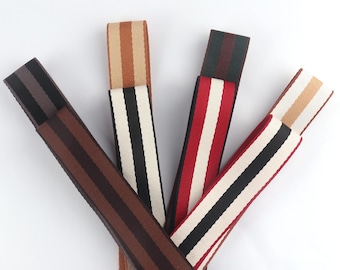 1.5" Polyester-cotton Blend Jacquard Webbing Bag Strap Webbing for Keyfob,Bag handles,Guitar strap,Clothing Replacement sold by the yard