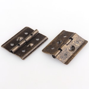 antique brass color metal hinges parliament hinges jewelry box hinges decorative hinges