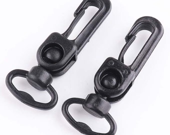 Plastic Mini Hook, Easy & Safety Snap Hook, Face Mask Connecting Link, Jewelry Making, Jewelry Findings