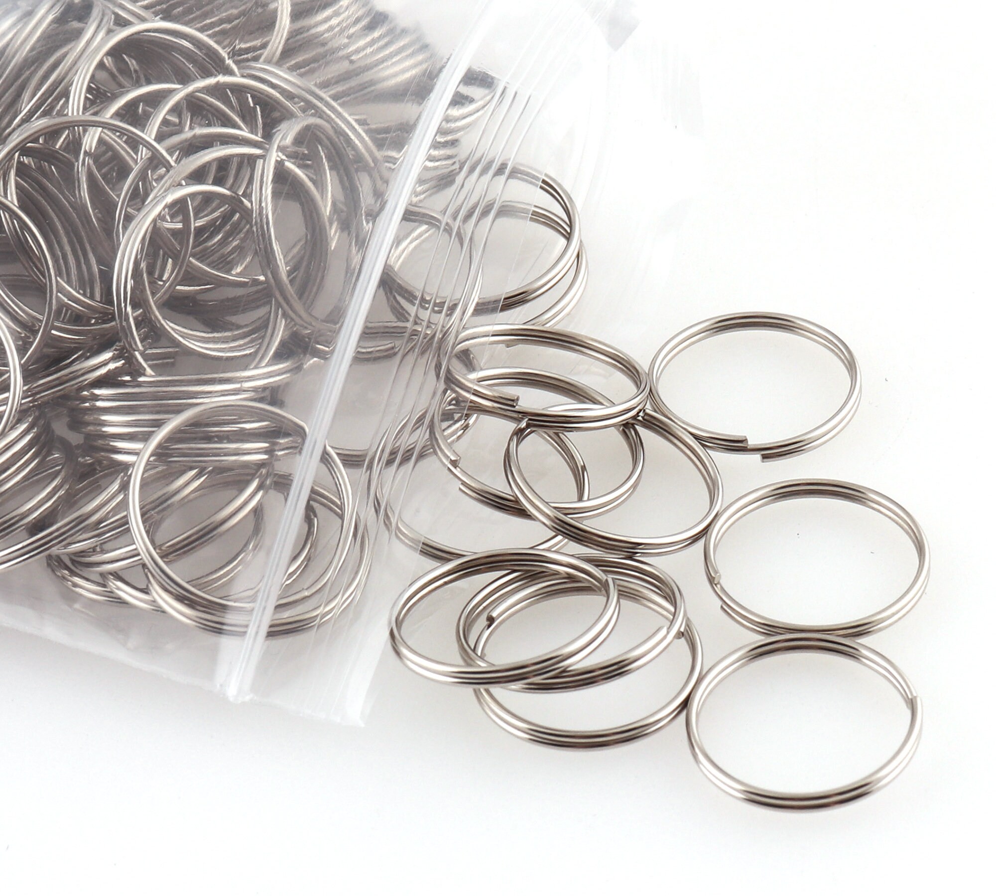 Key Rings Key Chain Charm Clasp Supplies,jump O Rings Loop Metal Key