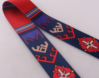 38mm Colorful Webbing Polyester Cotton Making Strap For Dog Pet Collar Bag Tape Clothes Belt Canvas Ribbon DIY Accessories