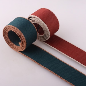 Cotton Webbing 1.5 Inch Wide Webbing Bag handles, bag strap for tote bag Upholstery Webbing 2 meters