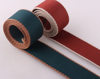 Cotton Webbing 1.5 Inch Wide Webbing Bag handles, bag strap for tote bag Upholstery Webbing 2 meters