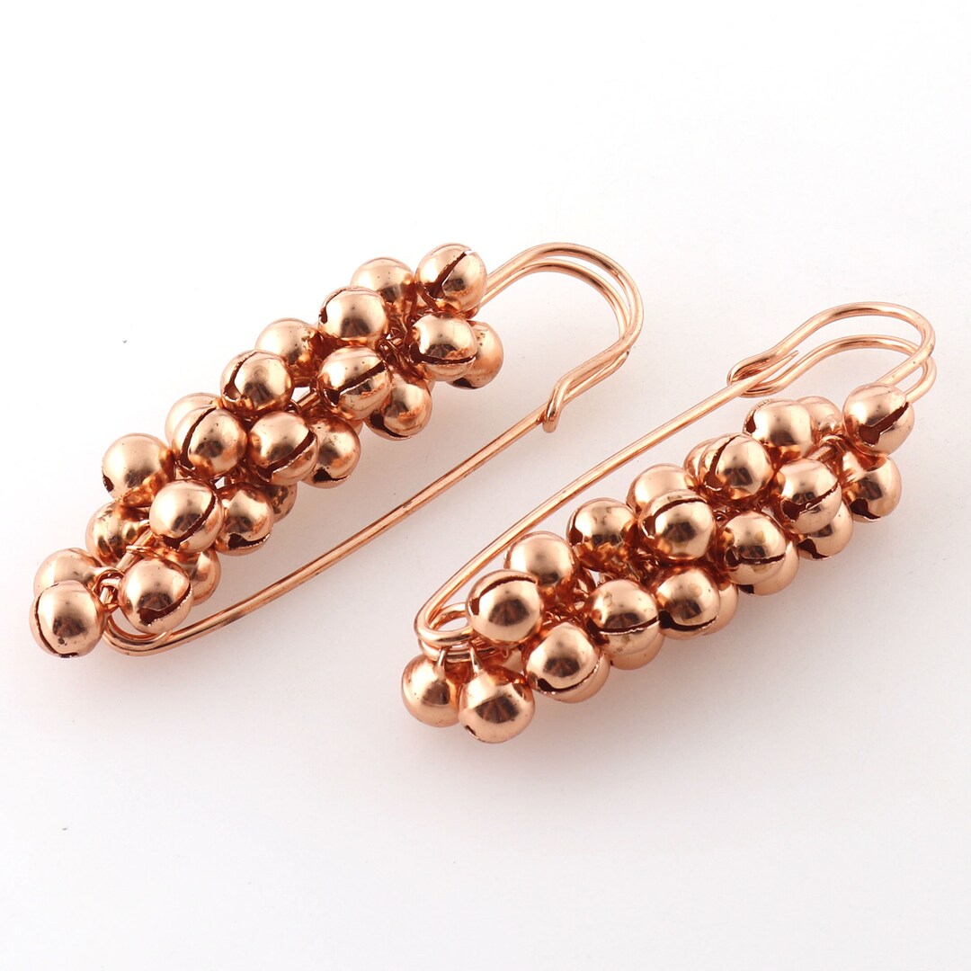 Pins de seguridad Jumbo oro rosa 72mm grandes pines de - Etsy España