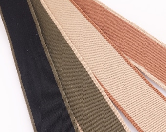 Cotton webbing 1.5 inch width Canvas Ribbon Polyester Cotton Webbing Strap Sewing Bag Belt Accessories 3yards