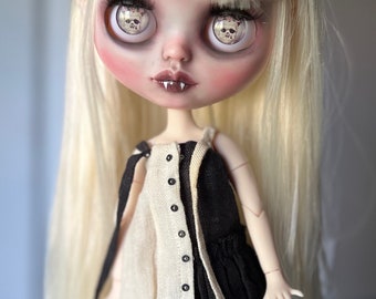 Custom Blythe Doll Vampire | Horror Doll