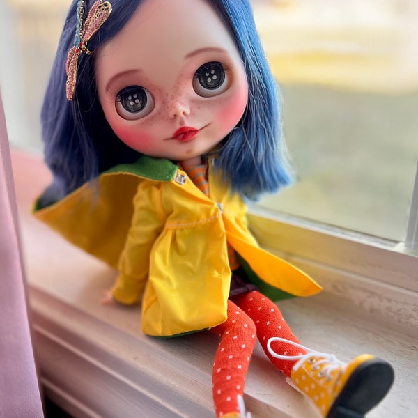 OP BESTELLING GEMAAKT Aangepaste Blythe Doll Coraline