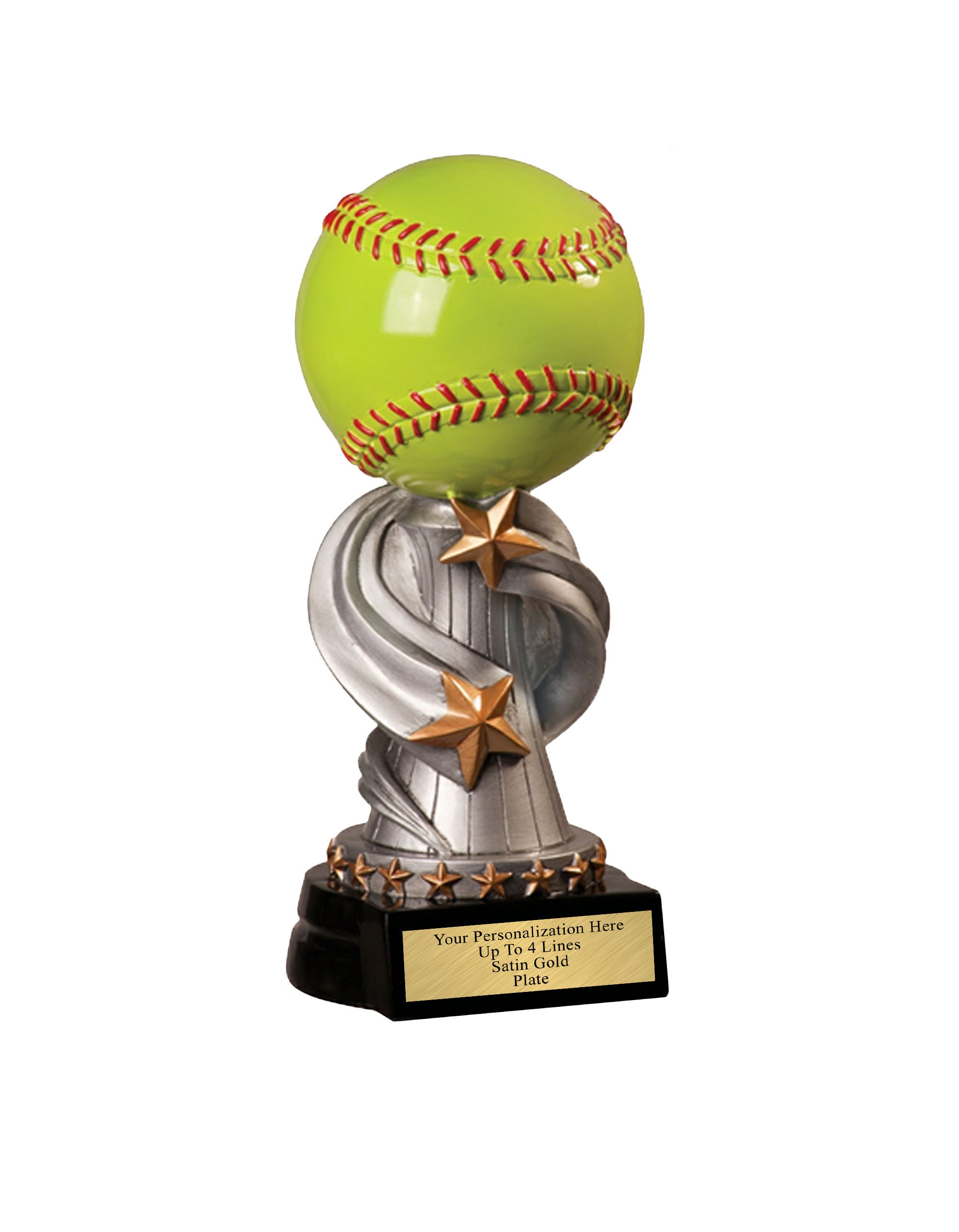 Resin Sculpture Trophy Award by Trophy Deals Riser Ball Softball Etsy