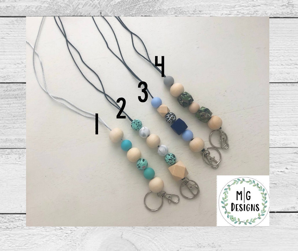 Silicone Bead Lanyard Pattern Etsy