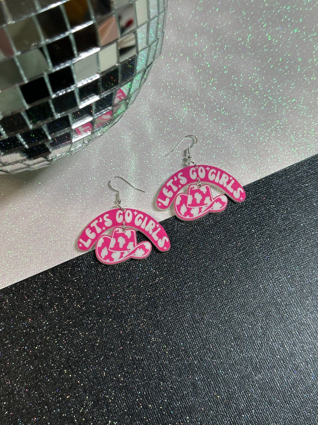 Let's Go Girls Beaded Earrings