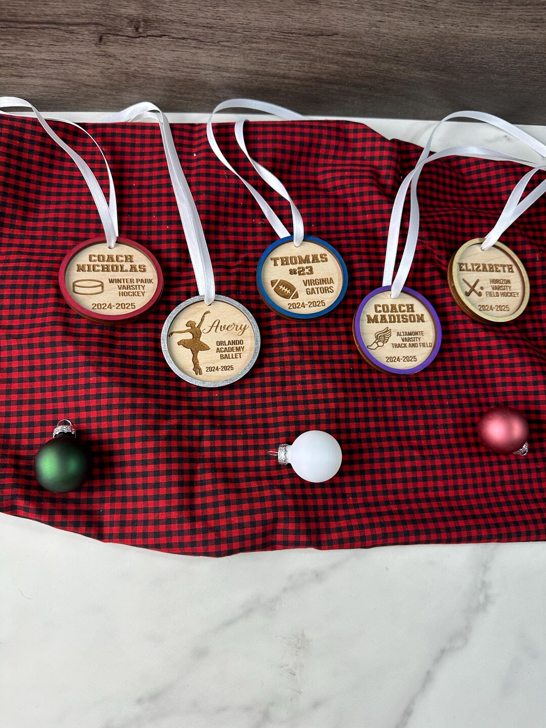 Custom Dance Ornament Christmas Coach Gift, Dance Team Gifts, Custom