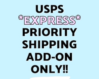 USPS EXPRESS PRIORITY Shipping AddOn