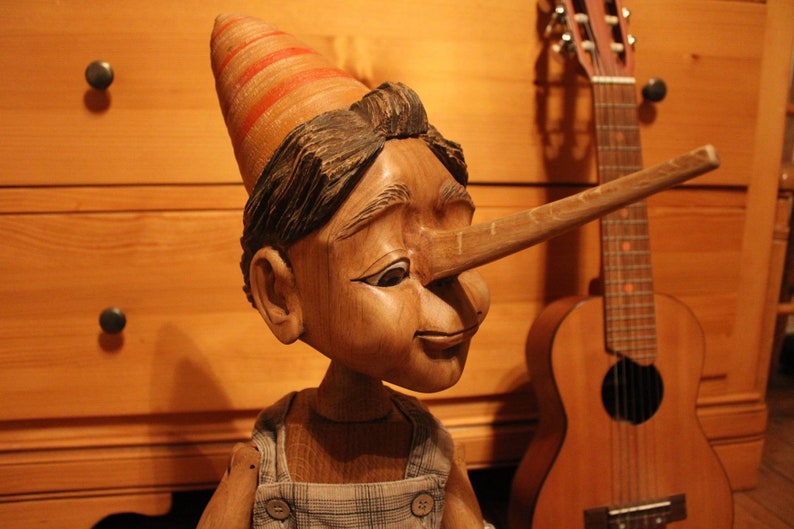 Wooden Pinocchio image 1