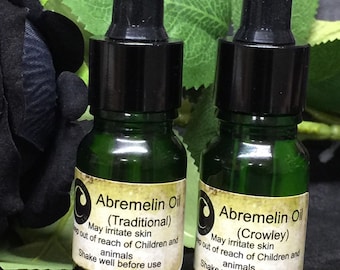 Abramelin/Abremelin oil (Tradition or Crowley) | | Occult | Witch | Pagan | Voodoo | Wicca | Witchcraft