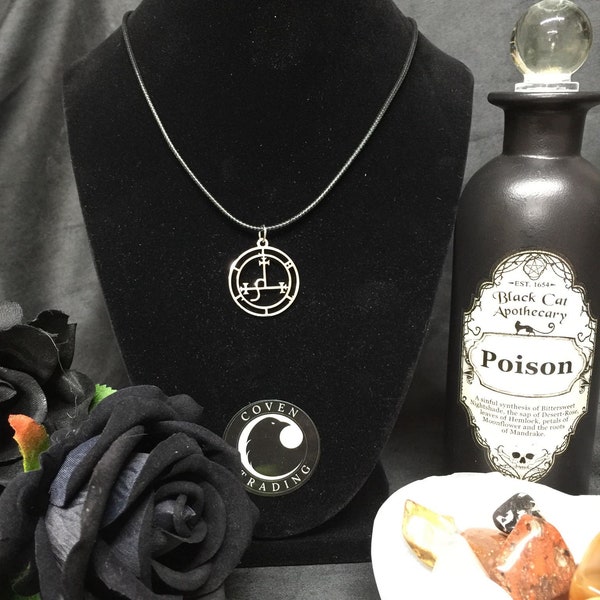 Lilith-ketting | Meer opties toegevoegd | Occult | Heks | Heidens | Voodoo | Wicca | Gotisch