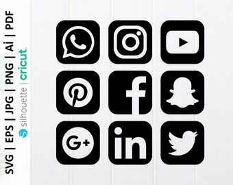 Social Network Svg Etsy Social Network Svg Etsy