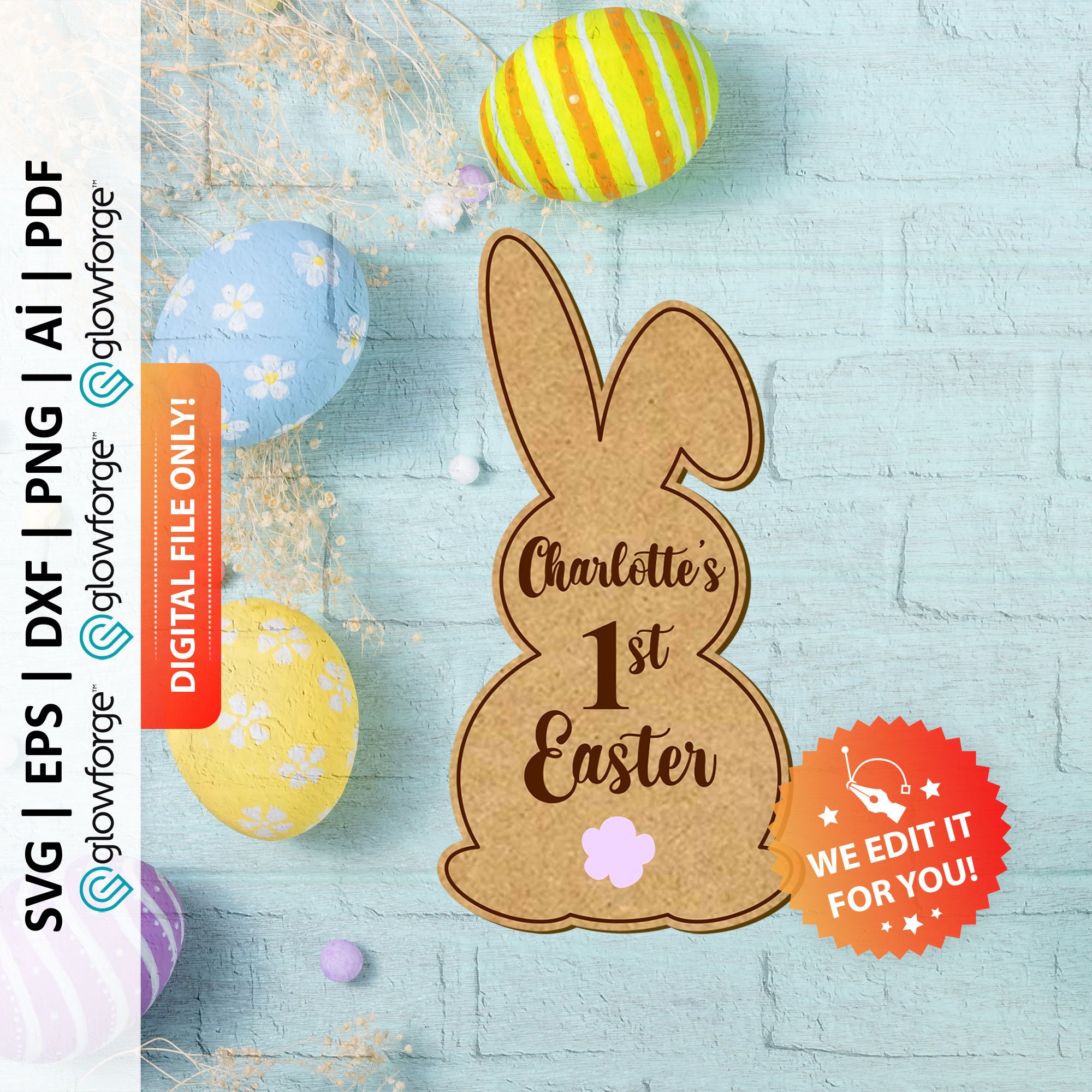 First Easter Signs Personalized My First Easter Sign Svg, Baby Photo Prop, Milestone Sign ...