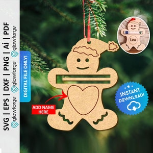 Money Holder Christmas Ornament Svg, Money Holder Template Svg, Money Holder Christmas Svg, Christmas Gift Svg, Money Holder Png - PD0004