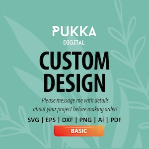 Diseño personalizado // BÁSICO // ¡Envíame un mensaje con detalles sobre tu proyecto antes de realizar el pedido! - PD0257