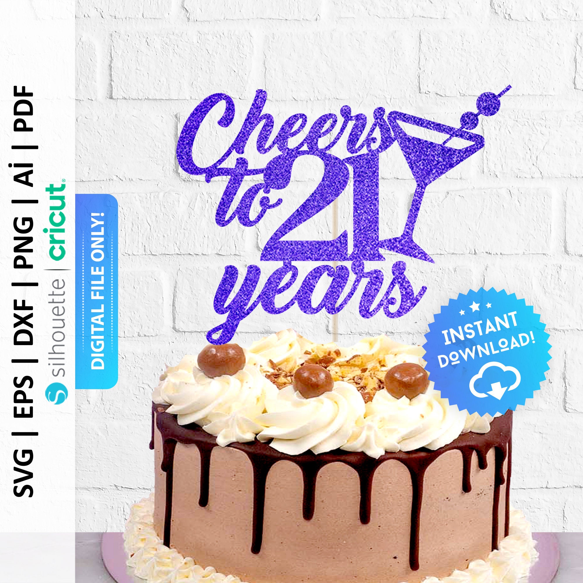 21st Birthday Cakes - Etsy 21st Birthday Cakes - Etsy