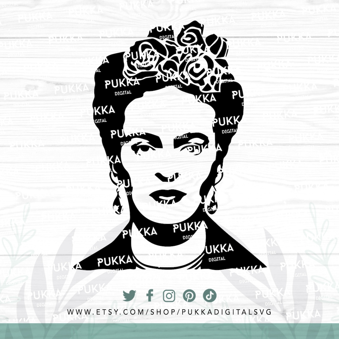 Frida Kahlo Svg File, Frida Khalo Svg File, Frida Kahlo Clip Art File ...