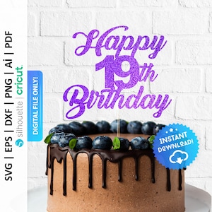 Decoración para tartas de Feliz Cumpleaños, decoración de pastel de feliz  cumpleaños, suministros de decoración de baby shower, decoración de  pasteles