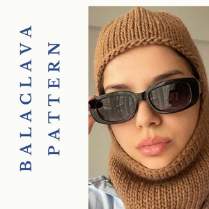 Face Mask Pattern, Knit Balaclava Pattern, Easy Pattern for Beginners