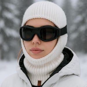 Knitting Balaclava Pattern | Cozy Knit Hood Pattern for Winter