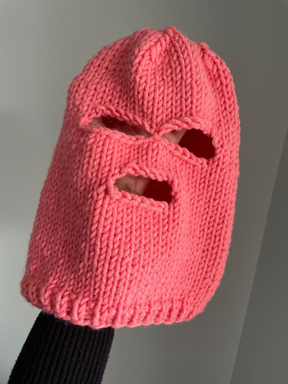 Maschera Passamontagna 3 Fori Inverno Caldo Unisex-colore: Rosa [xcs]