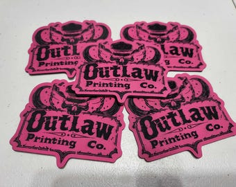 Custom Engraved Leatherette Patch: Personalized Logo, Iron-On or Sew-On