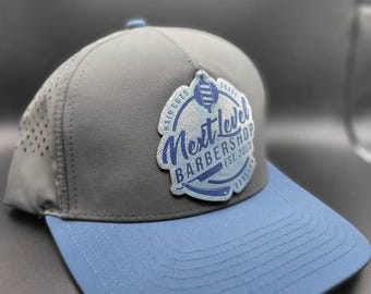 Custom Engraved Leatherette Patch: Personalized Logo, Iron-On or Sew-On, Max 3"