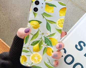 Cute Lemons iPhone Case with Optional Pop Up Stand Add On