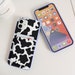 Cow card pocket case iPhone 13 Pro Max iPhone 11 Pro iPhone 12 Mini iPhone 8 iPhone xr iPhone XS Max iPhone 7 s iPhone SE 2020 case ys515 