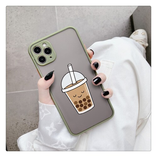 Bubble Tea Clear Case Iphone 12 Pro Max Iphone 11 Pro Bumper Etsy UK