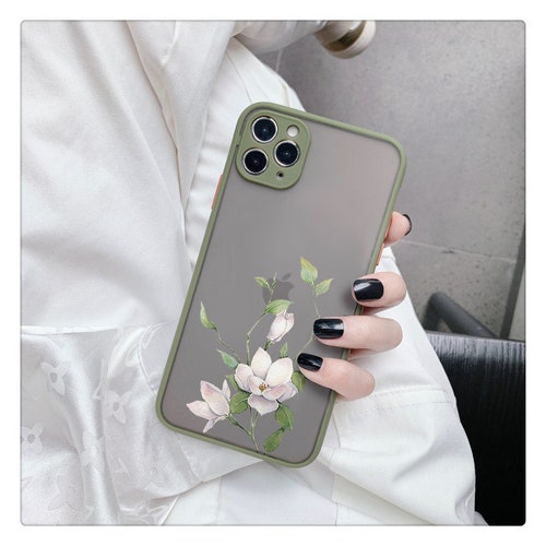 Magnolia Clear Case Iphone 13 Pro Max Iphone 11 Pro Bumper Etsy Norway