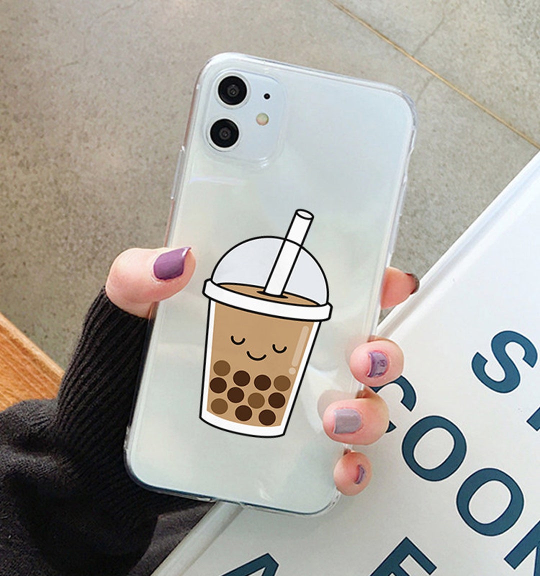 Lake Taupo hardware Obsessie Bubble Tea Clear Case for iPhone 14 13 iPhone 12 Pro Max - Etsy Sweden